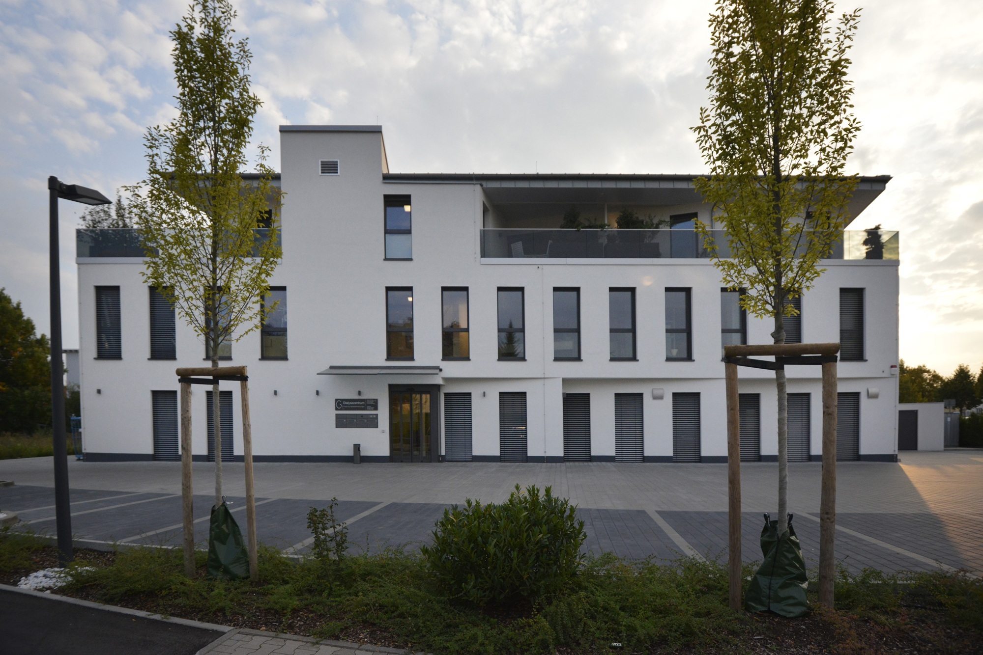 Außenansicht des Nephrologicum Heusenstamm-Seligenstadt